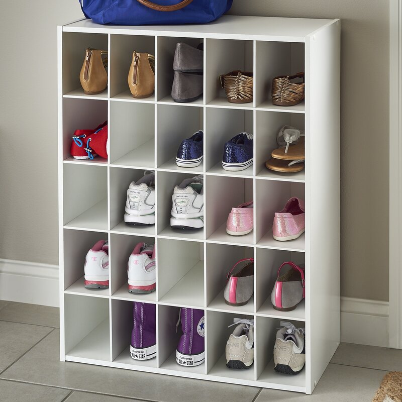 ClosetMaid 25 Pair Stackable Shoe Rack & Reviews Wayfair